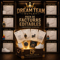 Pack de +60 Facturas de compras editables